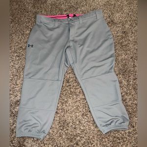 Under Armour Women’s Gray Softball Pants